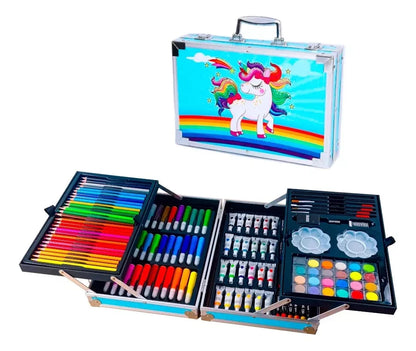 Set Kit Colores 145 Pcs Arte