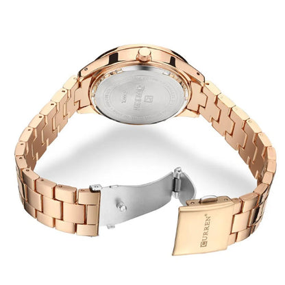 Reloj Curren 9007 Para Mujer Dama Negoci