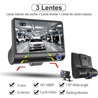 Cámara Para Carro DVR 3 en 1