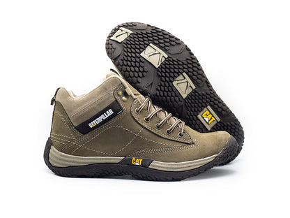 Bota Caterpillar 1309 Beige Sin Puntera