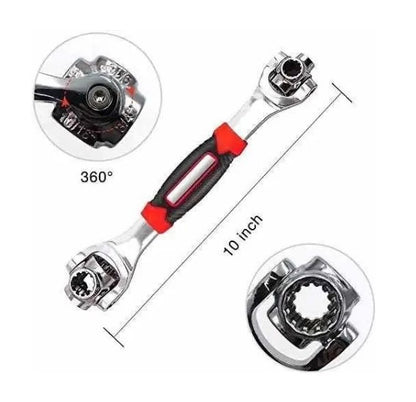 Llave Inglesa Multiusos 48 En 1 Tuercas