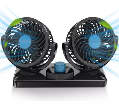 VENTILADOR DUO PARA CARRO