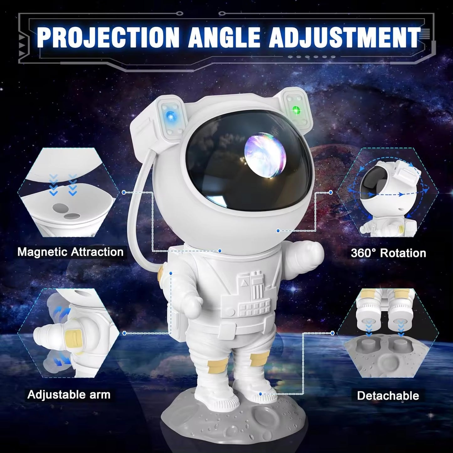 Proyector Galaxia Astronauta