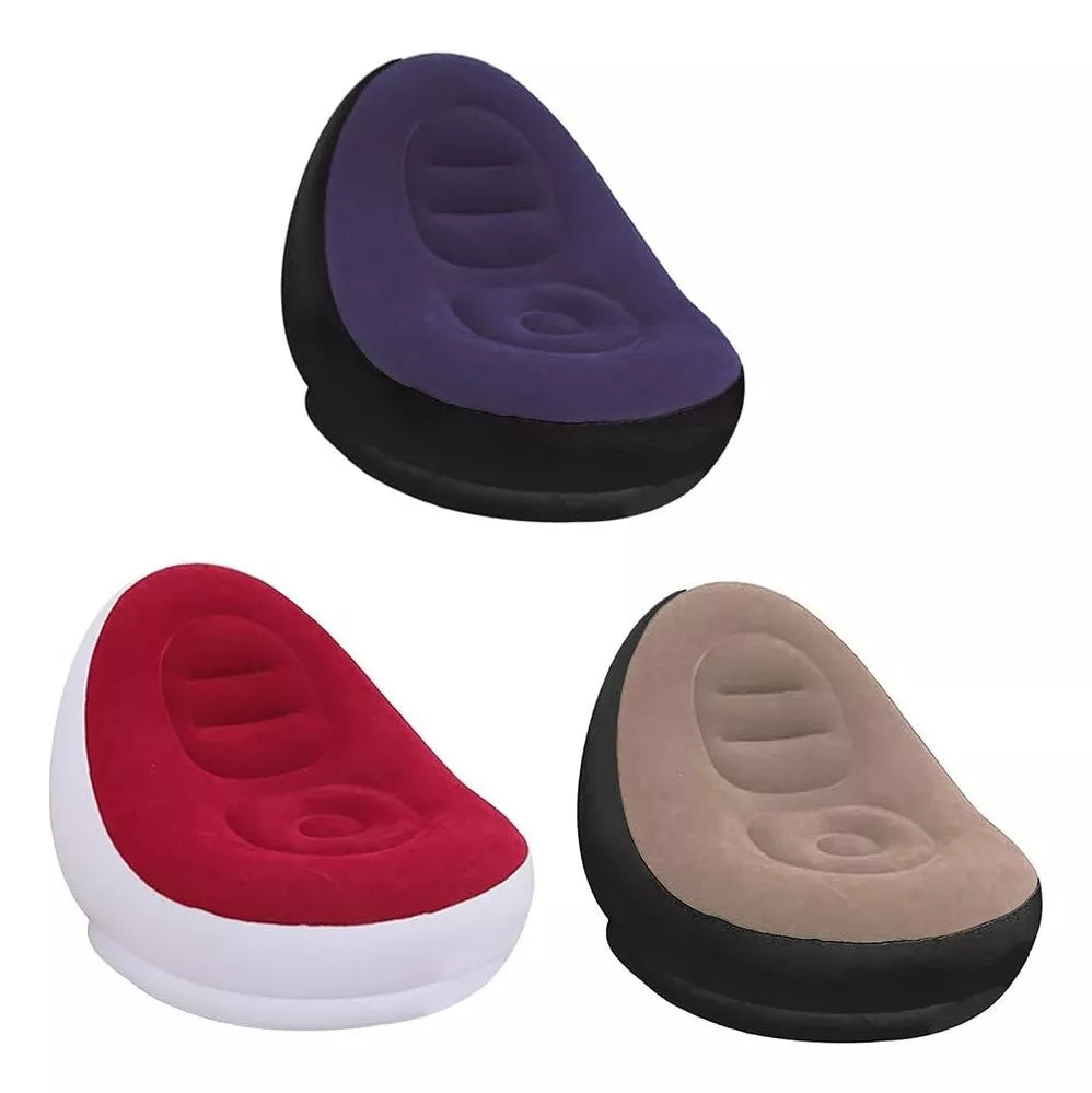 Sillón Inflable Comfort, Puff Comodo