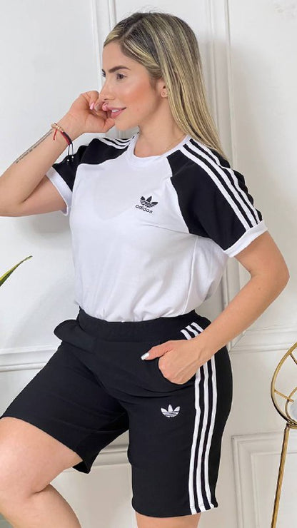 Adidas Bermuda Tela Rib