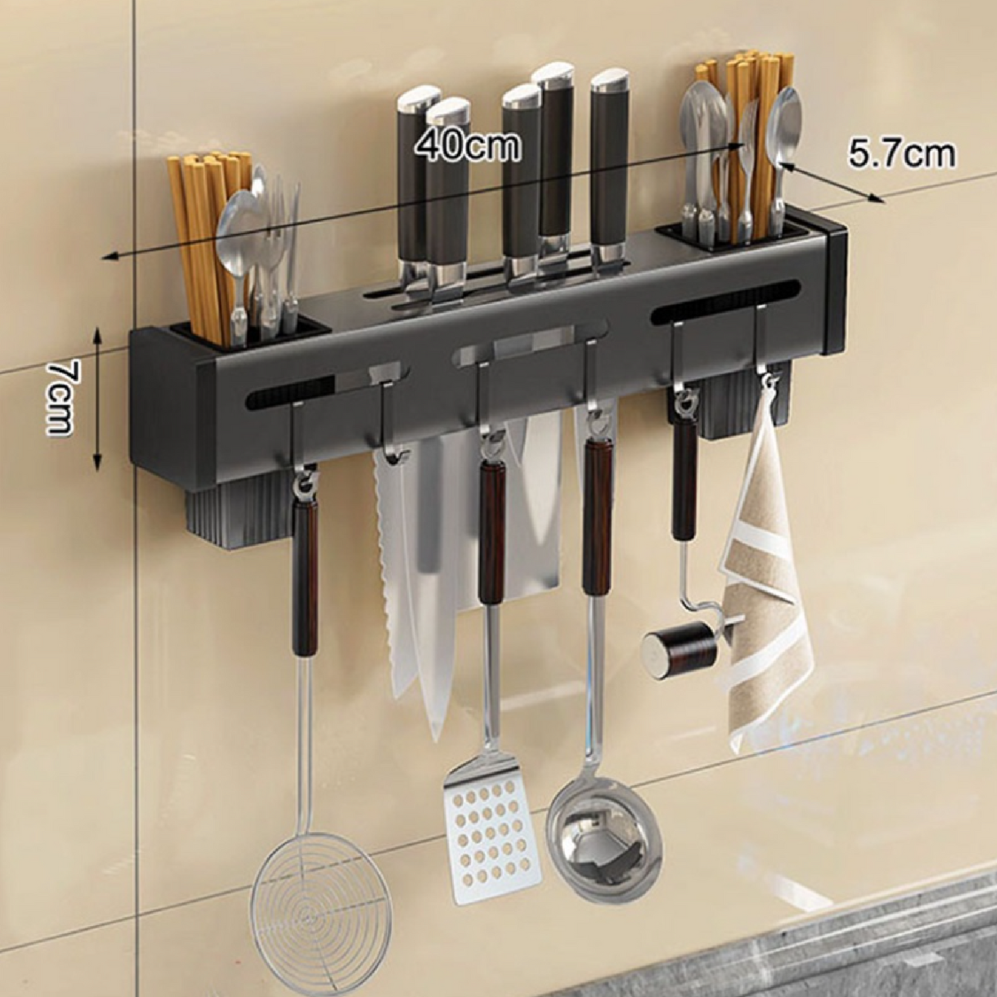 Organizador Utensilios Cuchillos Cocina