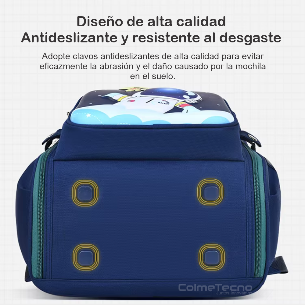 Morral Escolar 3D Impermeable para Niños