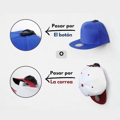 Ganchos Organizadores de Gorras X6