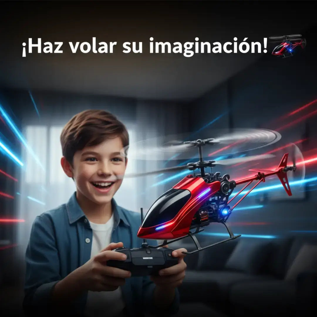 HelicoFly™ – Helicóptero Inteligente de Mano
