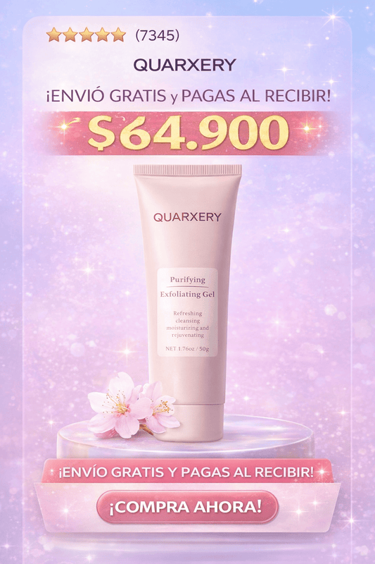 Quarxery Gel Exfoliante - Exfoliación profunda sin irritar tu piel