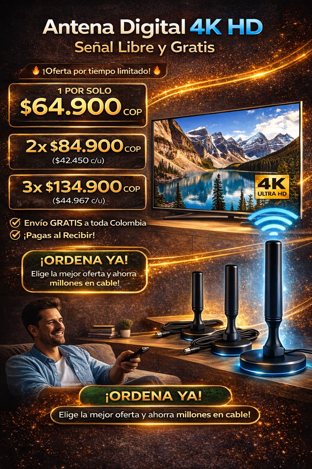 ANTENA TDT PRO 30 dBi™